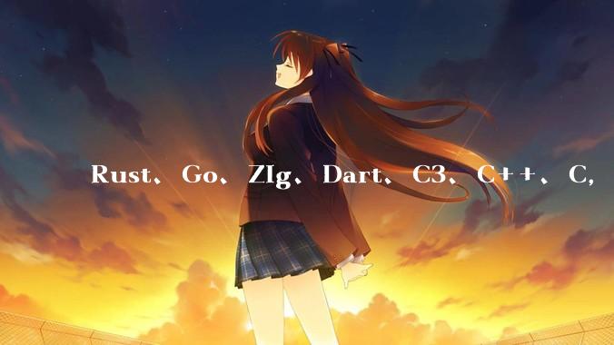 Rust、Go、Zig、Dart、C3、C++、C，仓颉、moonbit、凹语言哪个语言更有未来？
